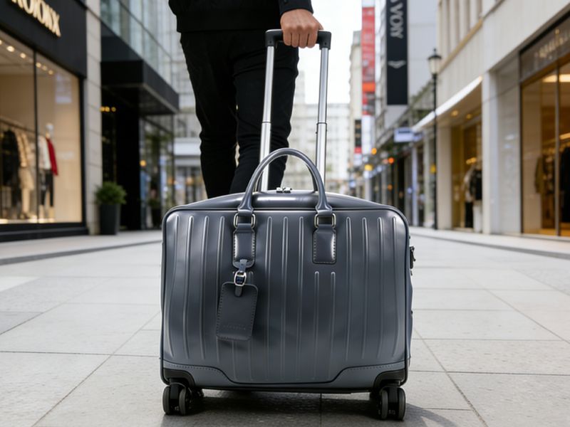 Structured Rolling Commuter Bag