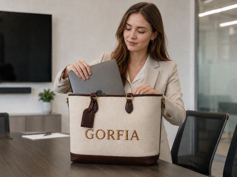 a-brown-and-beige-tote-with-a-logo-embroidery-carried-by-a-woman
