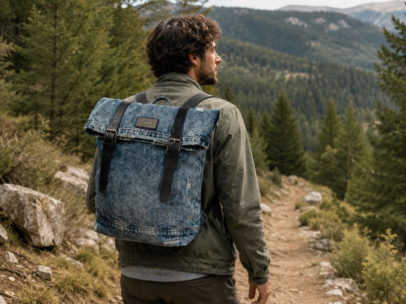 a-green-travel-backpack-carried-by-a-man
