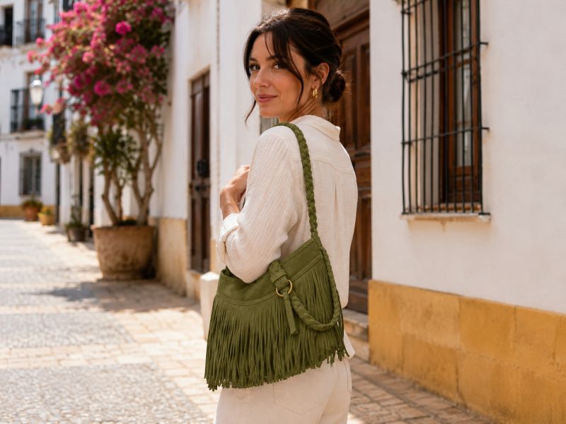 a-spanish-woman-carrying-a-green-fringe-bag