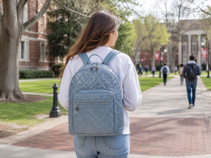 a-student-carrying-a-baby-blue-school-backpack-in-the-campus
