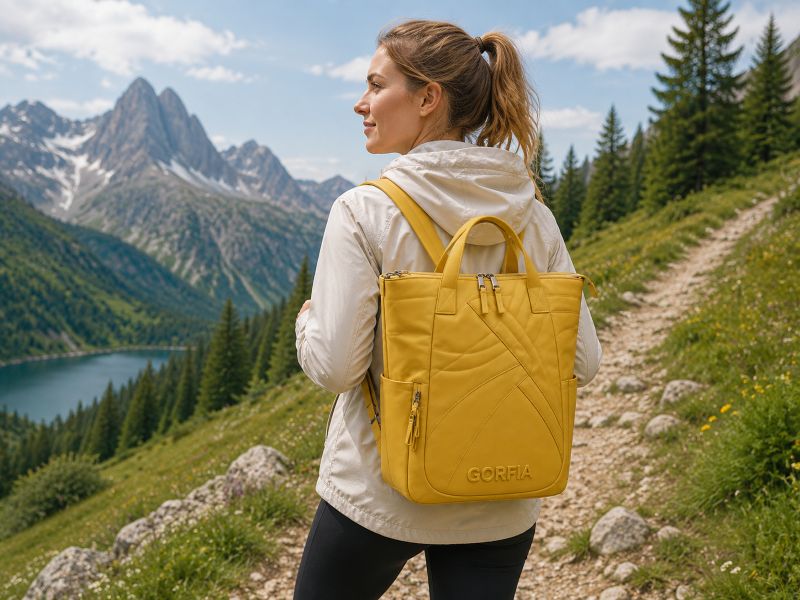 a-woman-carrying-a-yellow-tote-backpack