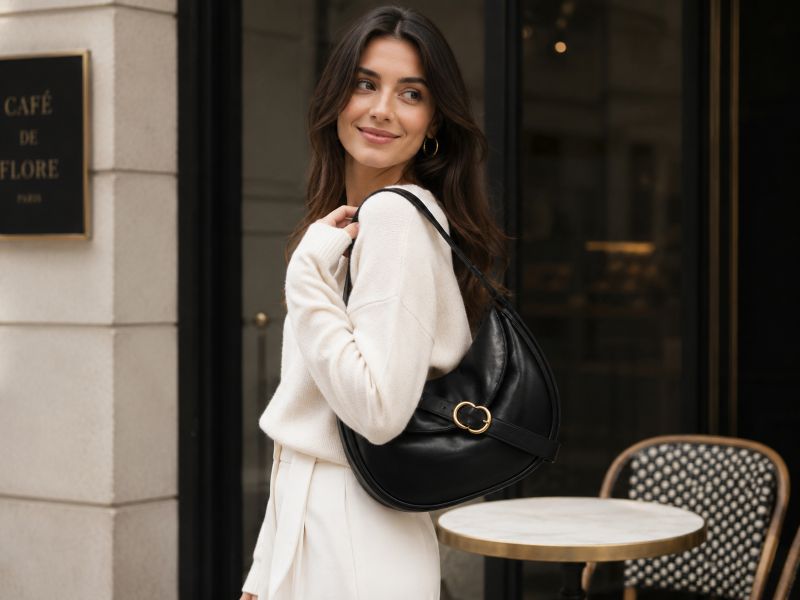 a-woman-carrying-black-slouchy-bag