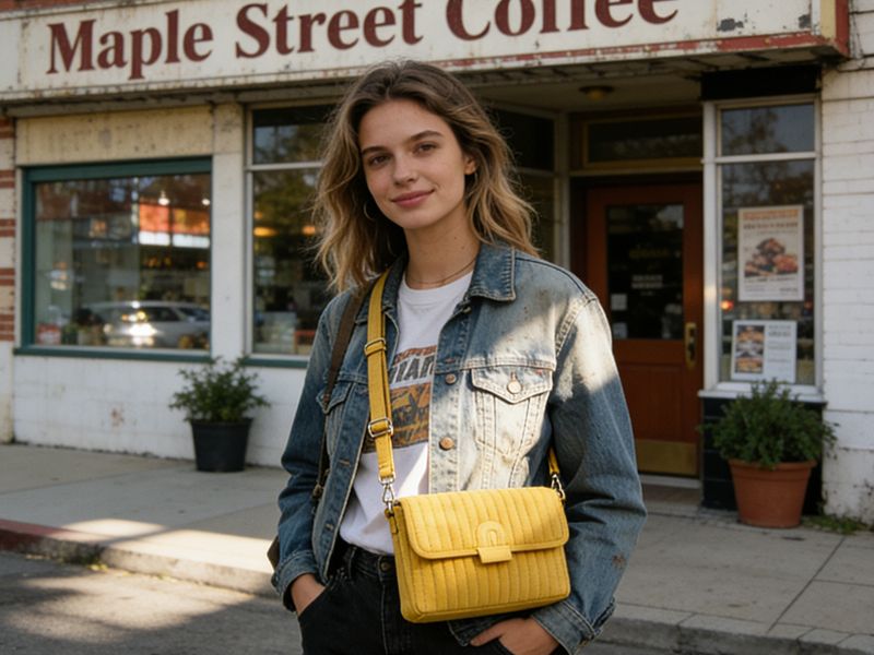a-women-with-yellow-crossbody-bag