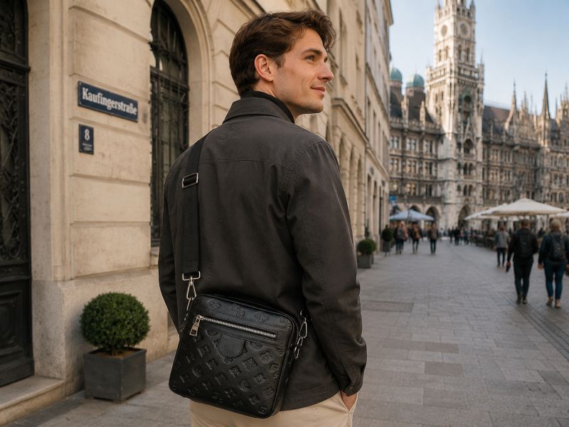 all-printed-black-travel-crossbody-bag-carried-by-a-man