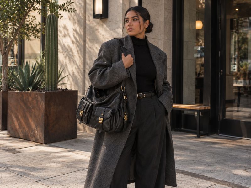 black‑leather‑motorcycle‑hobo‑bag‑carried-by-a-woman