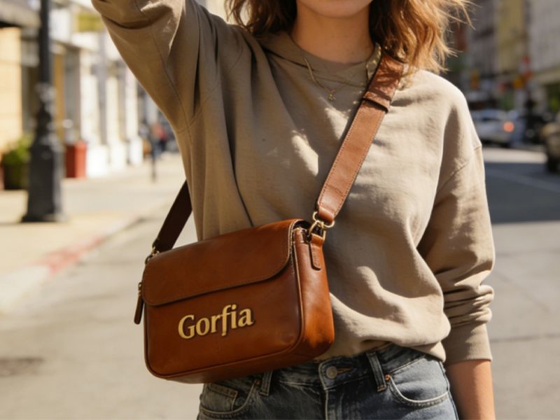brown crossbody bag