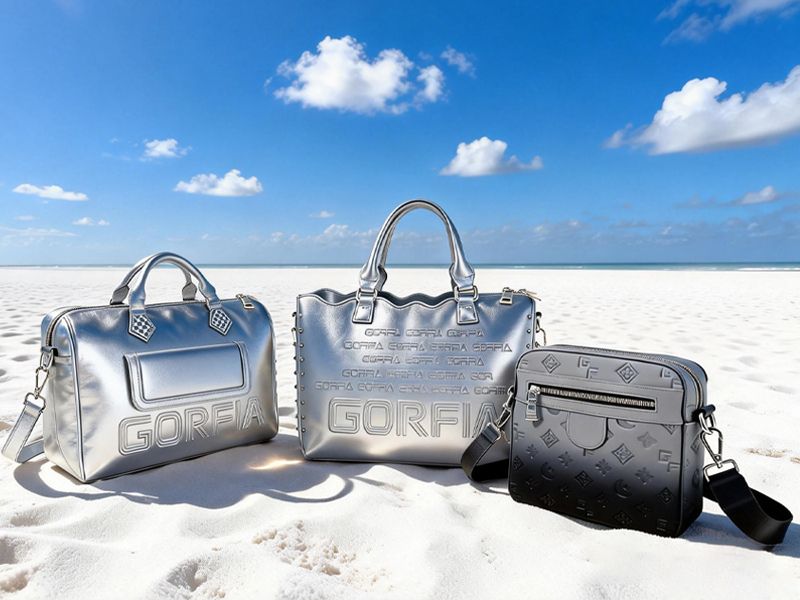 leather-bags-on-the silver-ground
