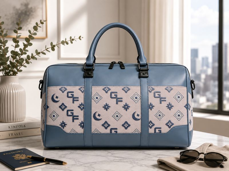 dark-blue-and-pink-duffle-bag