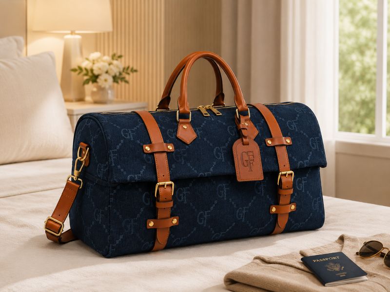 dark-blue-denim-duffle-bag