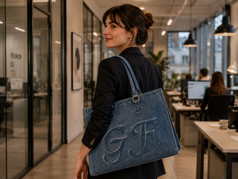 denim-embossed-logo-work-tote-bag