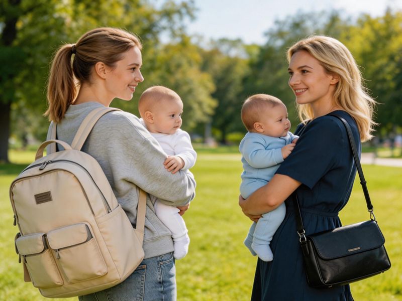 diaper bag vs crossbody bag