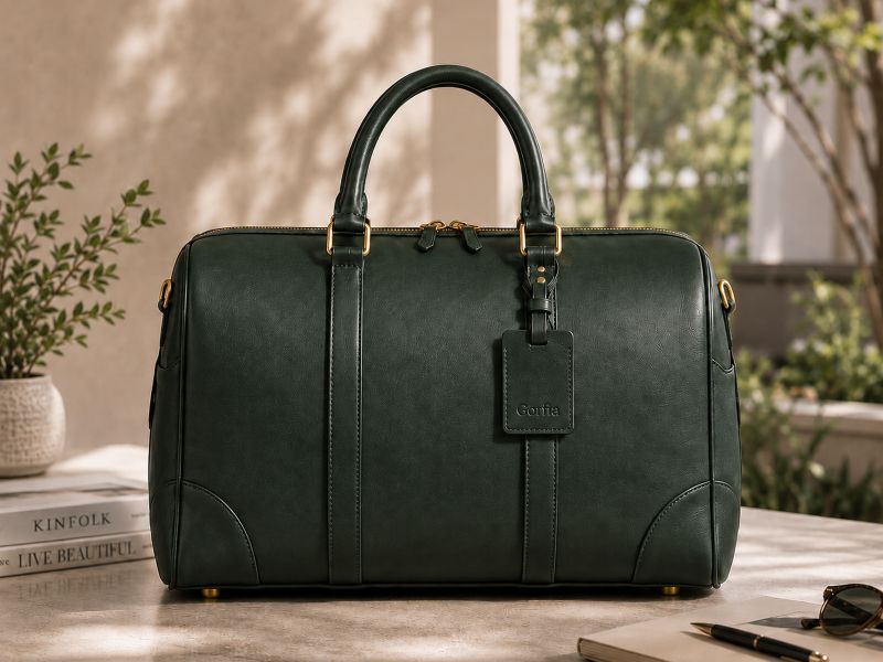 green-duffle-bag