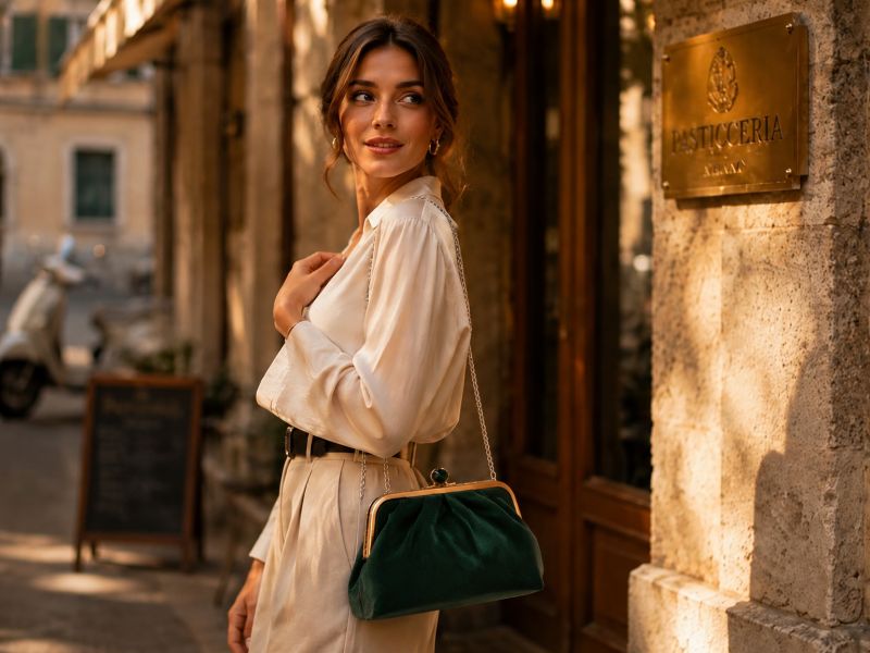 green-velvet-kisslock-clutch-bag
