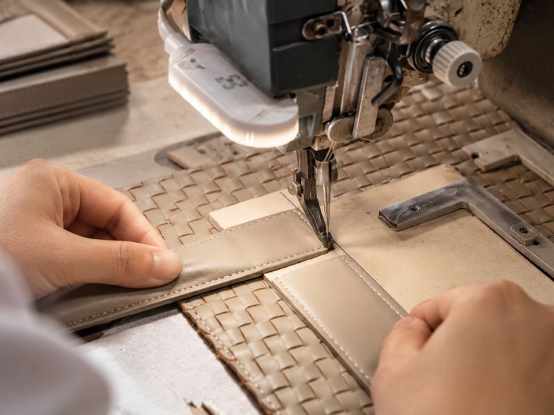 hand-sewing-leather-bag-on-industrial-sewing-machine