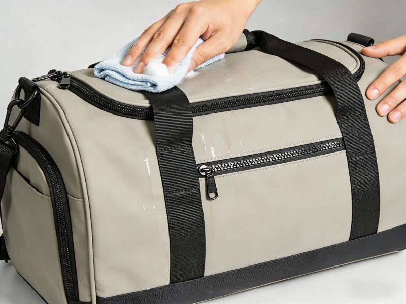 washing- a-gym-bag-stains-removing