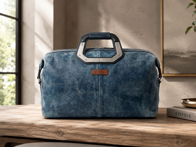 vintage-blue-denim-duffle-bag