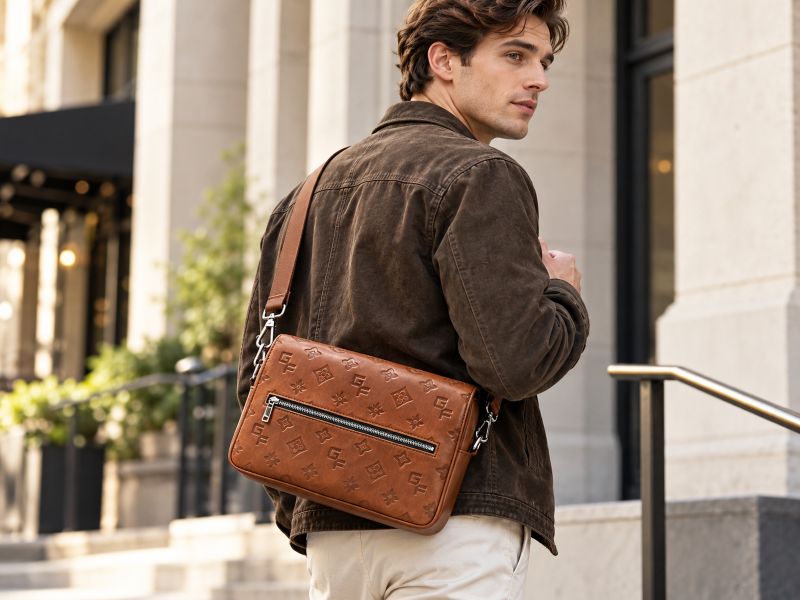 vintage‑men‑embossed‑crossbody‑bag