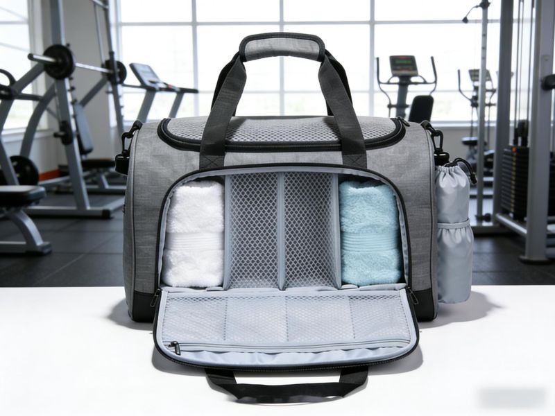 Wet-dry-separation-gym-bag