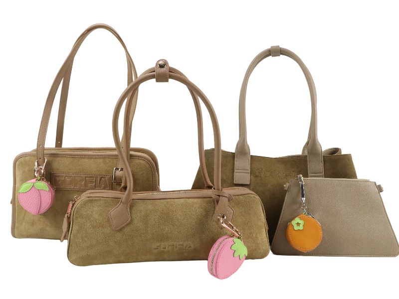 four-suede-bags-with-different-charms